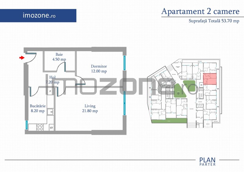 Metrou Pacii, Preciziei, Militari, apartament 2 camere, 53 mp, bloc nou.