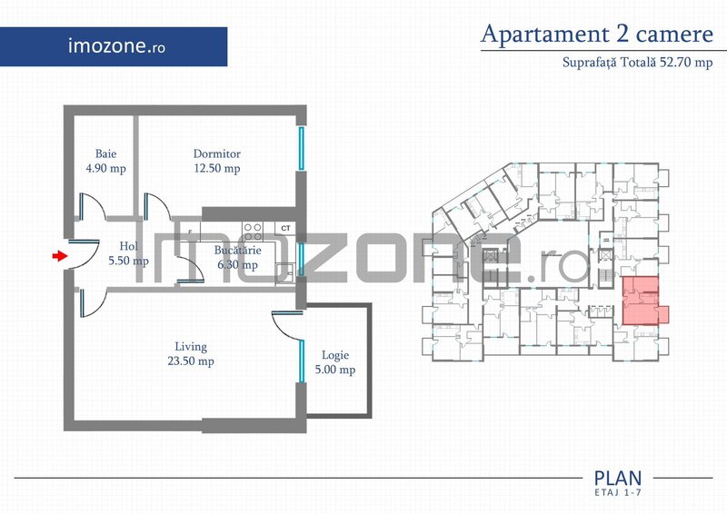 Militari Apartament 2 Camere 58 mp Bloc Nou Metrou Pacii / Preciziei