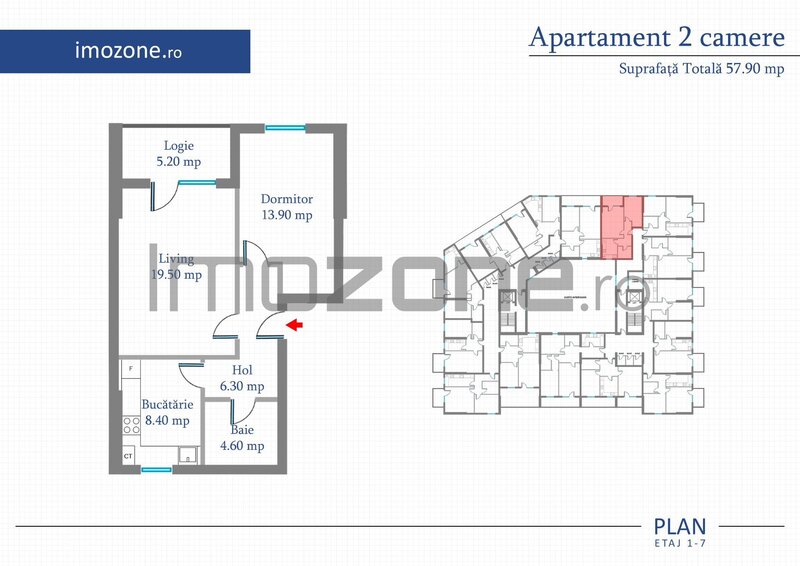 Militari Apartament 2 Camere 58 mp Bloc Nou Metrou Pacii / Preciziei