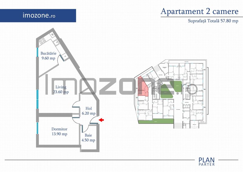 Militari Apartament 2 Camere 58 mp Bloc Nou Metrou Pacii / Preciziei